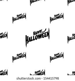 Halloween Seamless Patterns, vector illustration.
