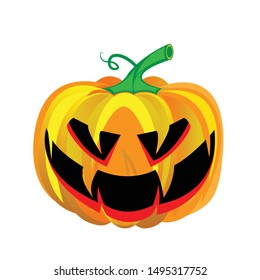Halloween Set Character smiling full color