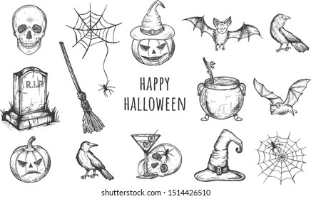 Cauldron Sketch Images Stock Photos Vectors Shutterstock A cauldron is a block that can hold water, lava, and powder snow.‌[upcoming: https www shutterstock com image vector halloween set skull gravestone pumpkin hat 1514426510