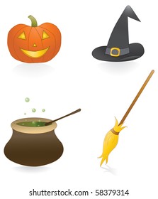 Halloween set (vector version)