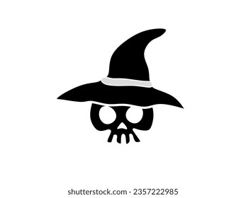 Halloween Shapes Set - Skull, and Witch Hat
