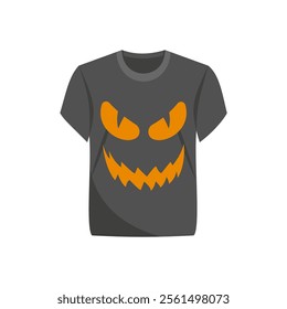 Halloween Shirt, Halloween Vector Illustration, Isolated