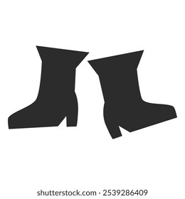 Halloween shoes witch shoes illustration on white.