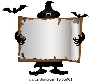 Halloween signboard