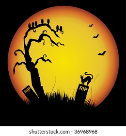 halloween silhouette