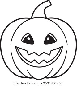 Halloween Silhouette Vector Art Illustration