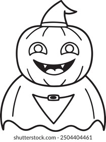 Halloween Silhouette Vector Art Illustration