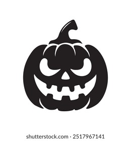 Halloween silhouette vector art illustration