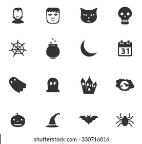 Halloween simple symbol for web icons