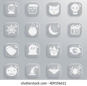 Halloween simply symbol for web icons and user interface