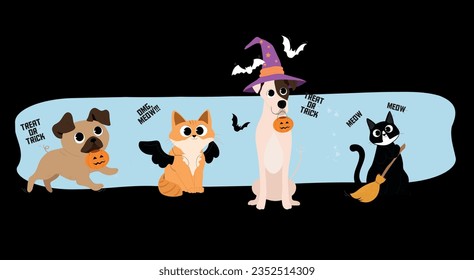 Halloween Skeleton Pumpkin Design Printable Vektor Poster Sticker T-Shirt schwarzer Hintergrund