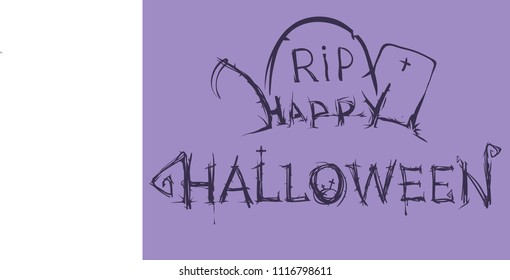 Halloween sketch vector