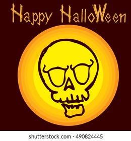 halloween skull 
