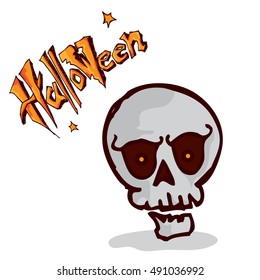 halloween skull