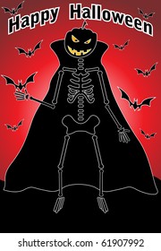 Halloween skull