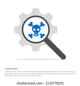 Halloween Skull icon - Free vector icon