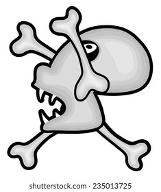 Halloween Skull Running