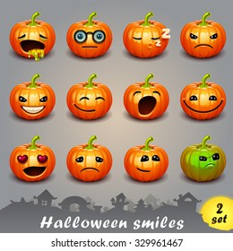 Halloween smiles-set 2