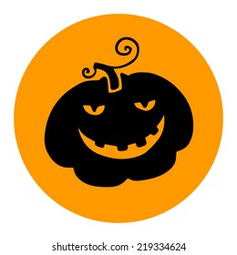 halloween smiling pumpkin