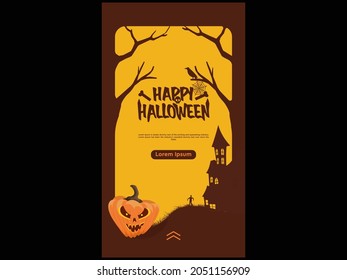 Halloween Social Media Post Design