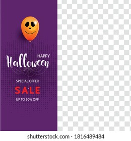 halloween social media post templates.post square frame for social media