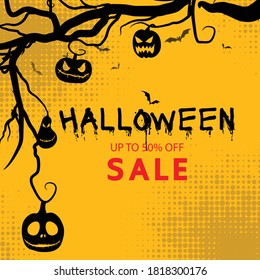 halloween social media post templates.post square frame for social media