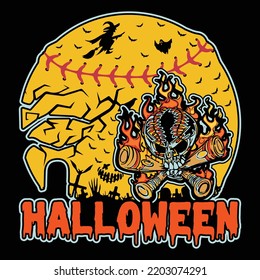 352 Softball Halloween Images, Stock Photos & Vectors | Shutterstock