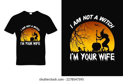 Halloween-Shirt-Design für Briefkurse T-Shirt für Halloween-Tag und POD-Business