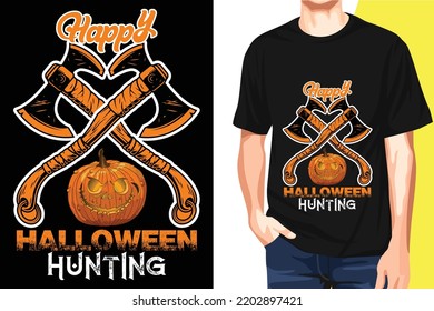 Plantilla vectorial especial de camisetas de Halloween