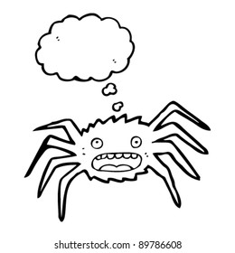 halloween spider cartoon character