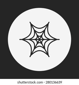 halloween spider icon