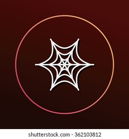 halloween spider icon