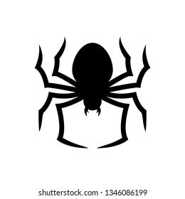 Spider Silhouette Vector Illustration Stock Vector (Royalty Free ...