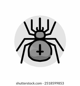 Halloween Spider Vector for design