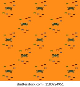 Halloween spider vector illustration