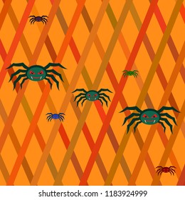 Halloween spider vector illustration