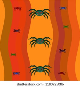 Halloween spider vector illustration