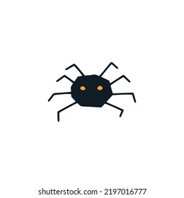 Halloween-Vektorgrafik auf weißem Hintergrund