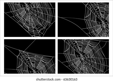 halloween spider web background