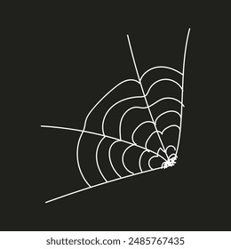 Halloween Spider Web Dekorelement