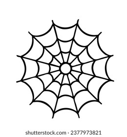 Halloween spiderweb black colour design 