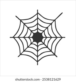 Halloween arte gráfica de computador spiderweb