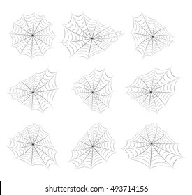 halloween spiderweb vector symbol icon design. Beautiful illustration isolated on white background