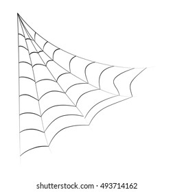 halloween spiderweb vector symbol icon design. Beautiful illustration isolated on white background
