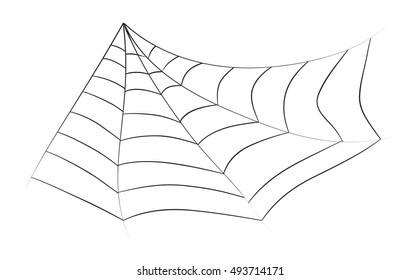 halloween spiderweb vector symbol icon design. Beautiful illustration isolated on white background

