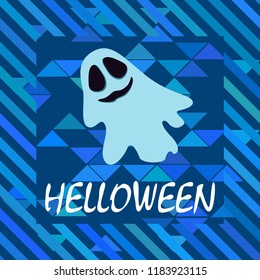 Halloween spirit night vector background