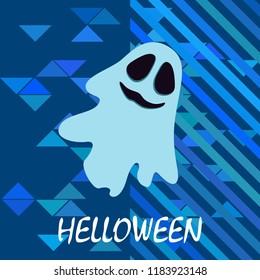 Halloween spirit night vector background