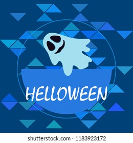 Halloween spirit night vector background