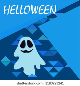 Halloween spirit night vector background