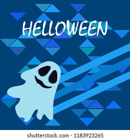 Halloween spirit night vector background